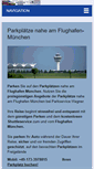 Mobile Screenshot of parkplatz-am-flughafen-muenchen.de