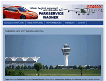 Tablet Screenshot of parkplatz-am-flughafen-muenchen.de